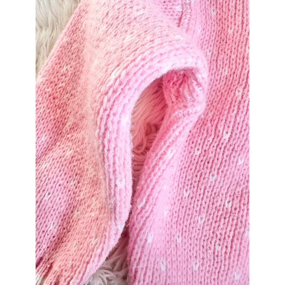 90’s Pink Snowflake Sweater 24 Months Christmas Holiday - Picture 8 of 8